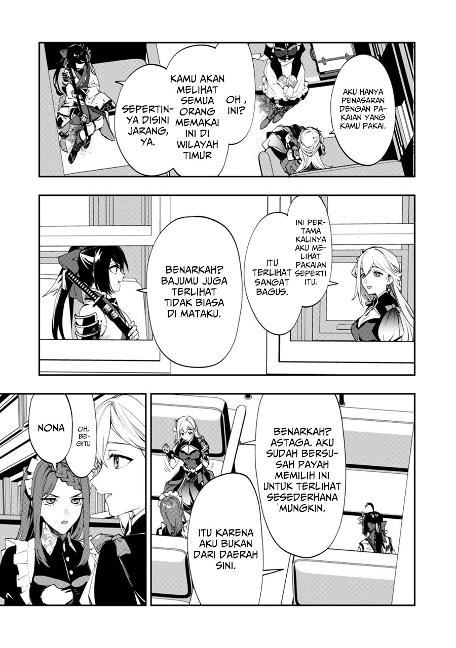 Hitokiri Shoujo Koushaku Reijou no Goei ni Naru Chapter 01 Gambar 16