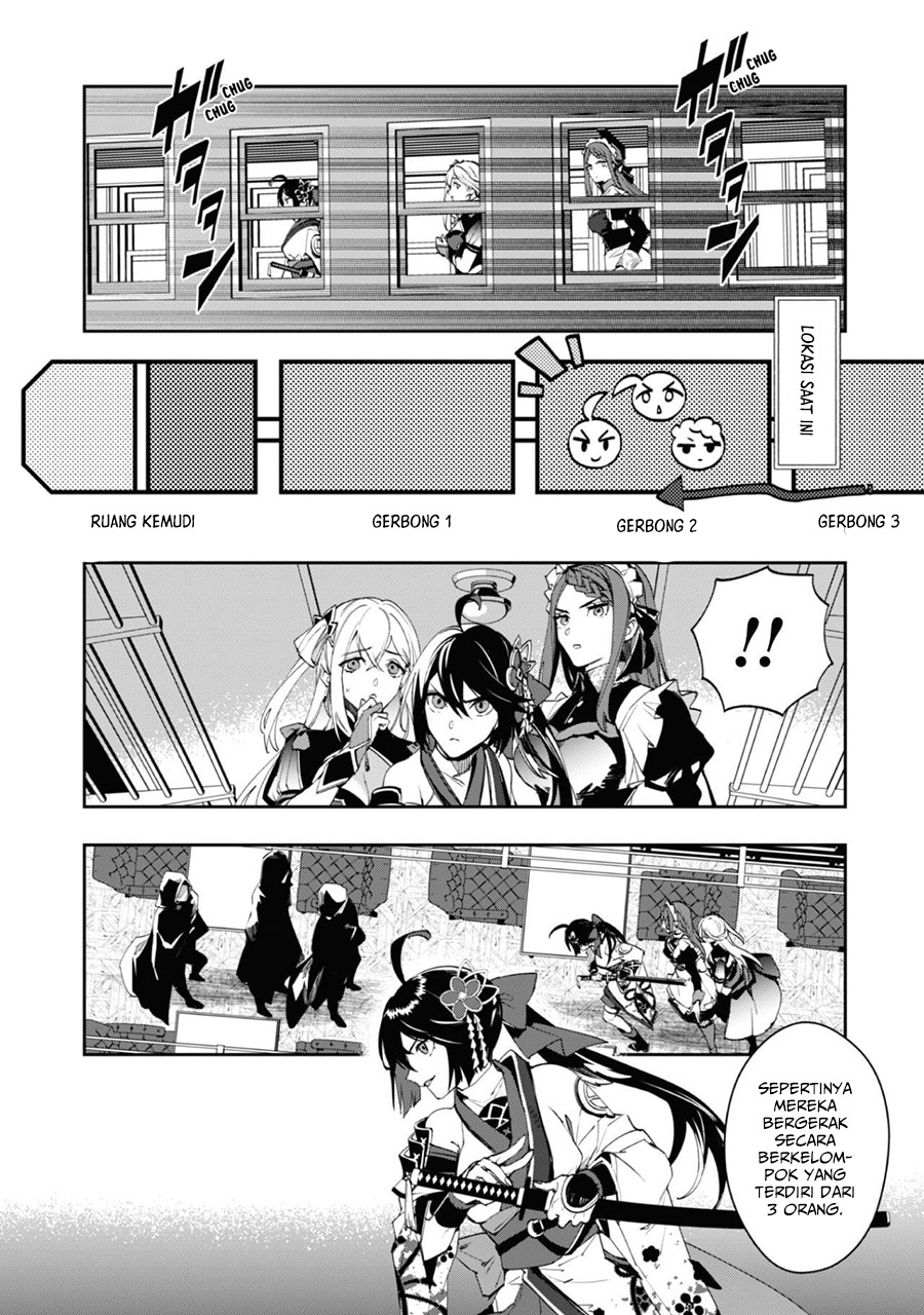 Hitokiri Shoujo Koushaku Reijou no Goei ni Naru Chapter 01 Gambar 35