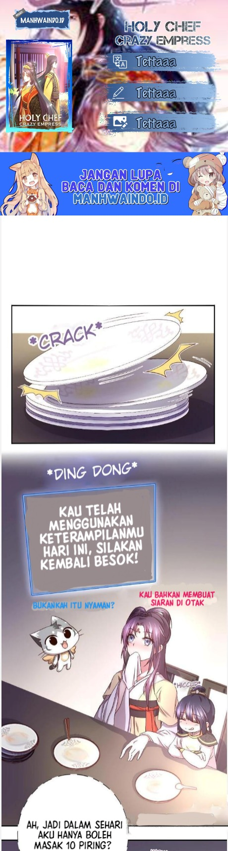 Holy Chef Crazy Empress Chapter 08 Gambar 1