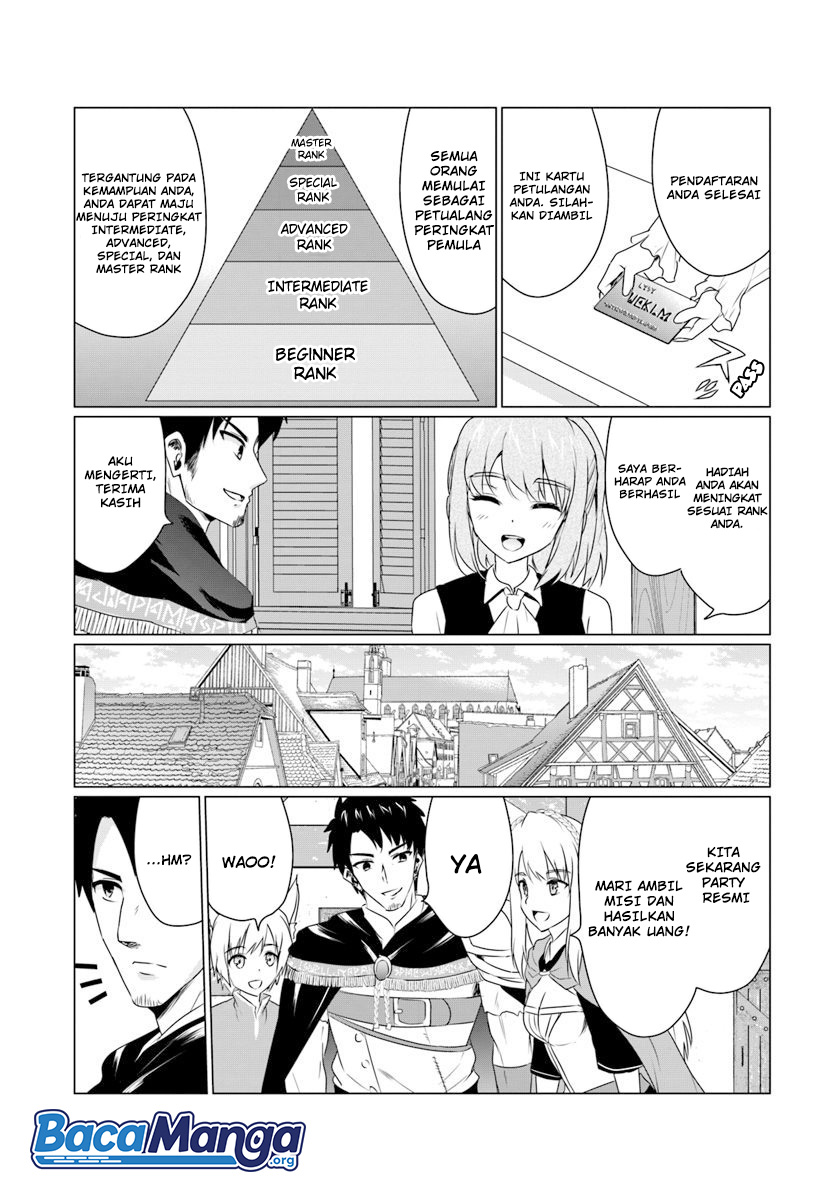 Homeless Tensei: Isekai De Jiyuu Sugiru Majutsu Jisoku Chapter 07.1 Gambar 12