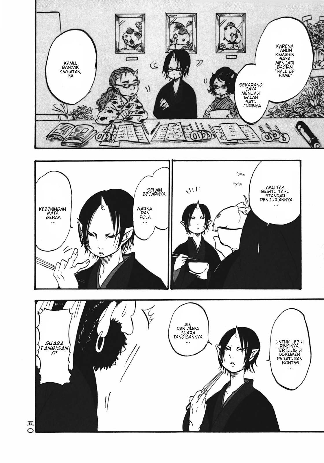 Hoozuki no Reitetsu Chapter 03 Gambar 10