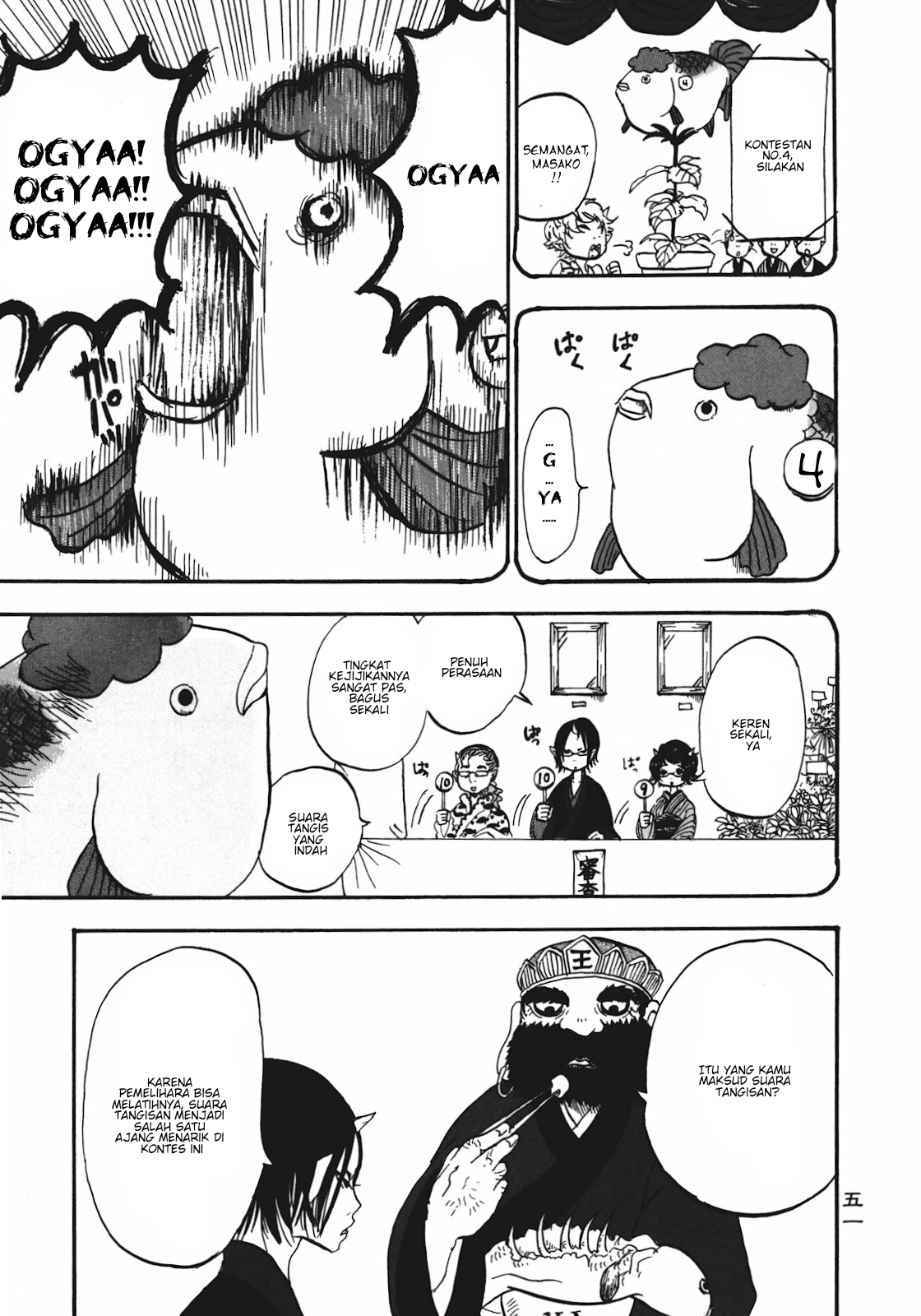 Hoozuki no Reitetsu Chapter 03 Gambar 11