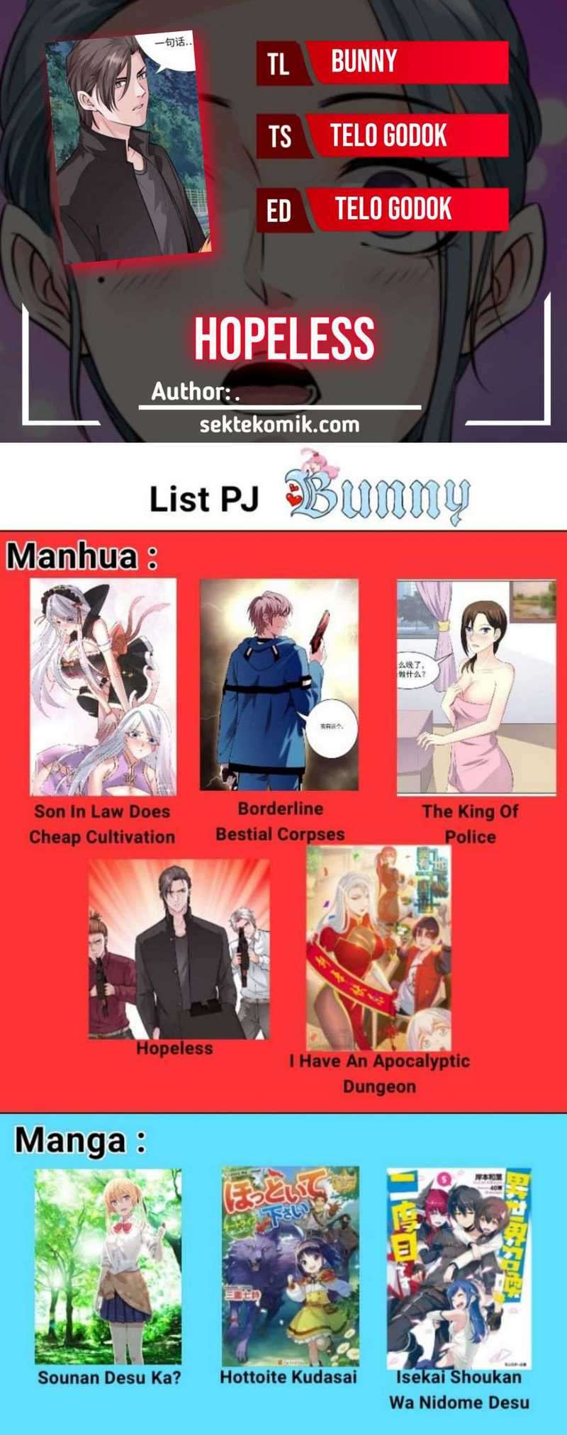 Hopeless Chapter 156 Gambar 1