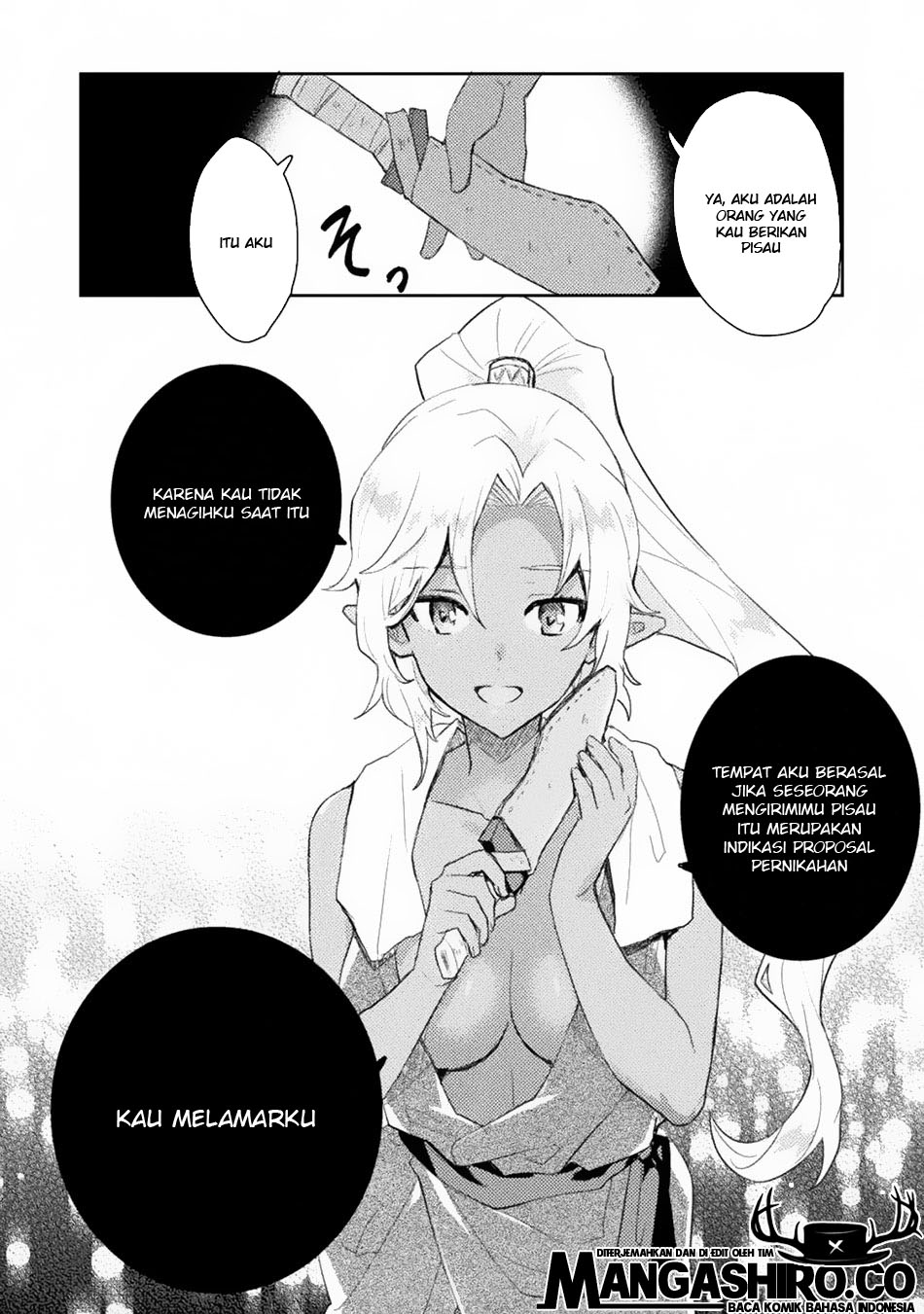 Hore Shou No Half Elf-San Chapter 02 Gambar 20
