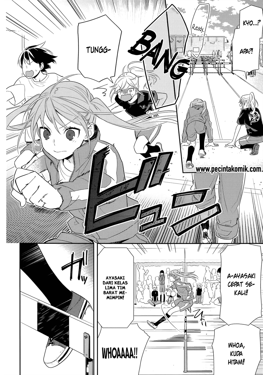 Horimiya Chapter 51 Gambar 14