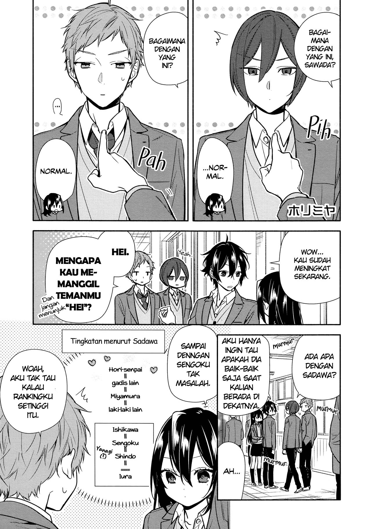 Horimiya Chapter 103 Gambar 3