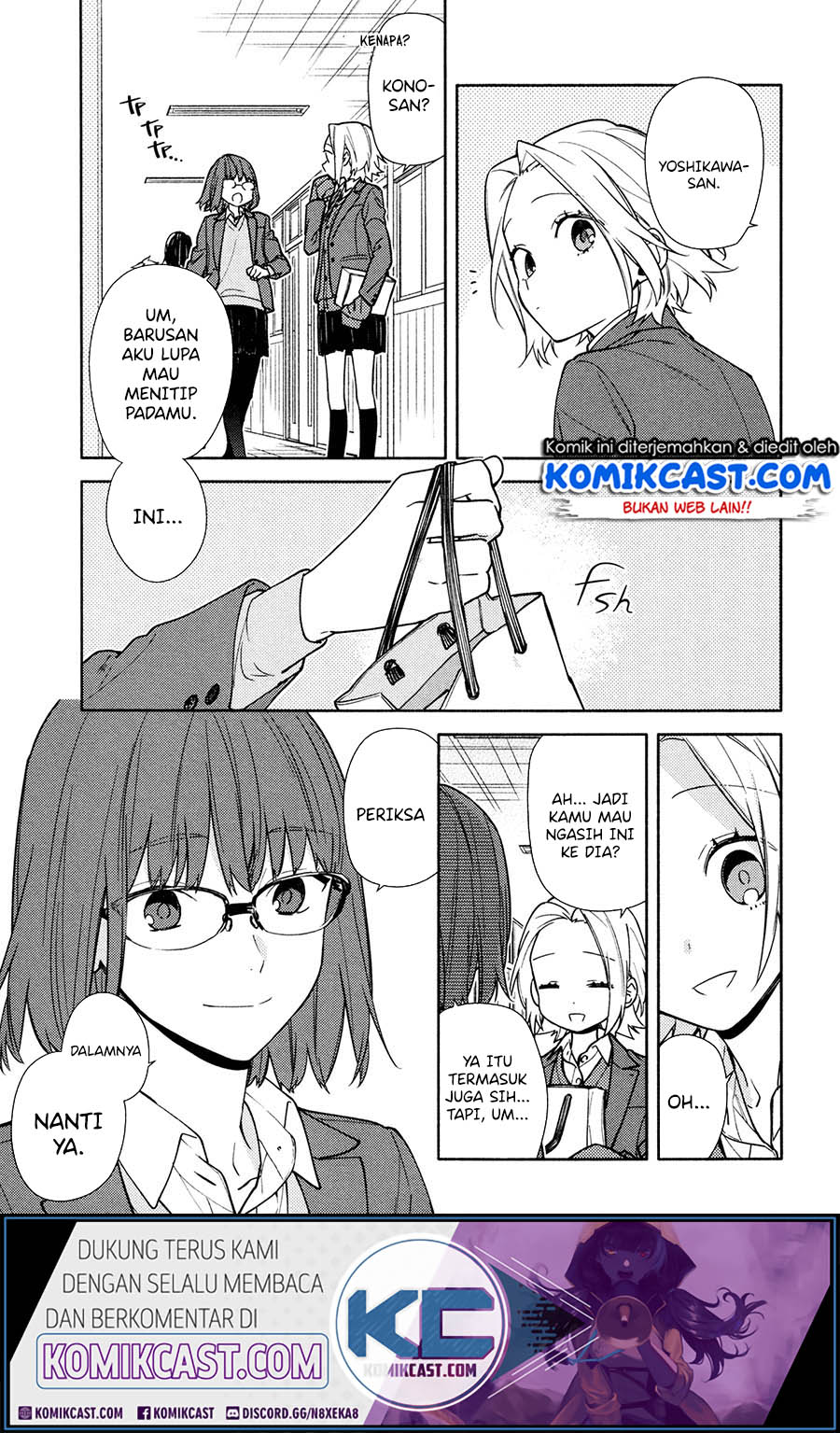 Horimiya Chapter 118.5 Gambar 6