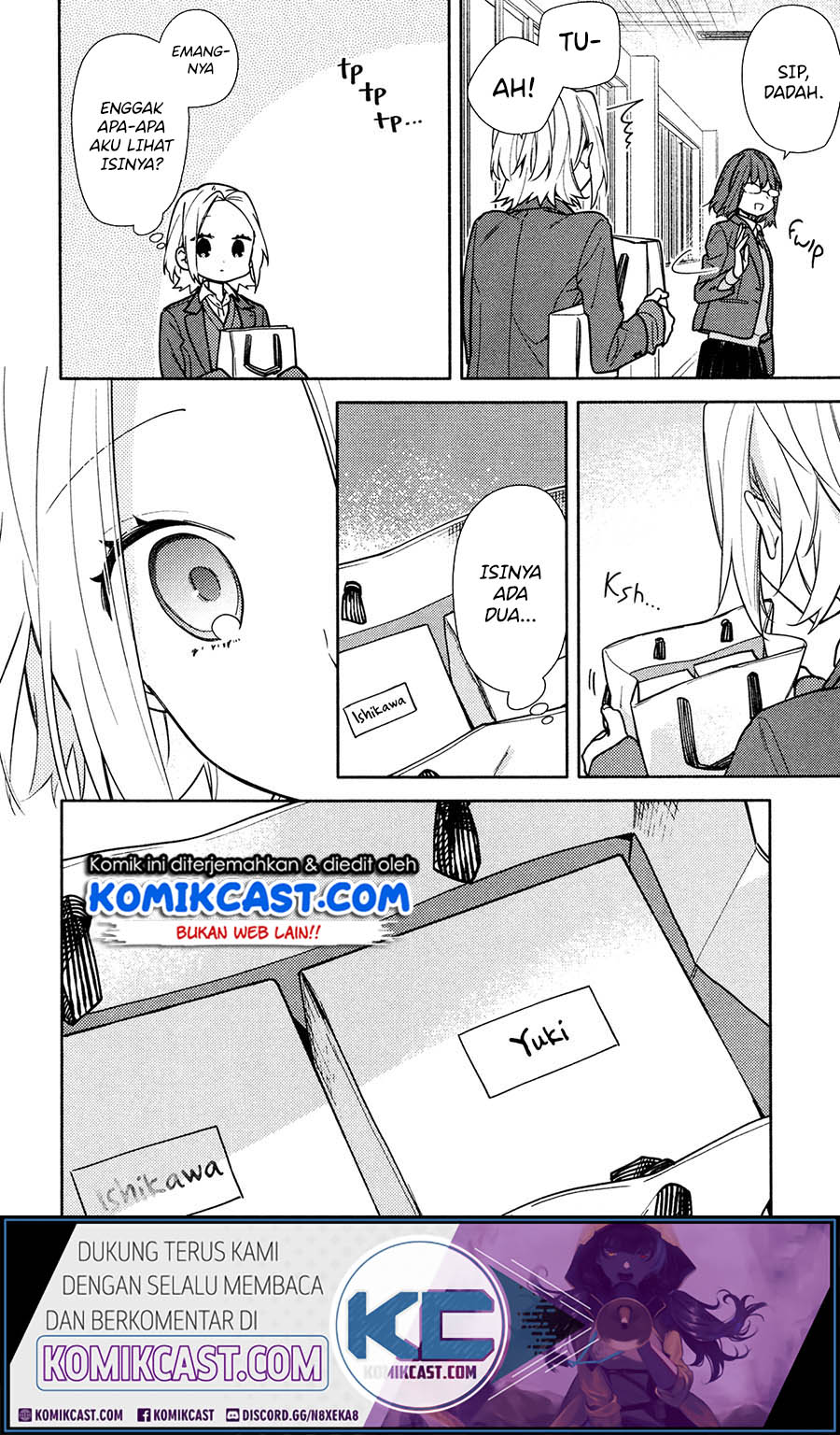 Horimiya Chapter 118.5 Gambar 7