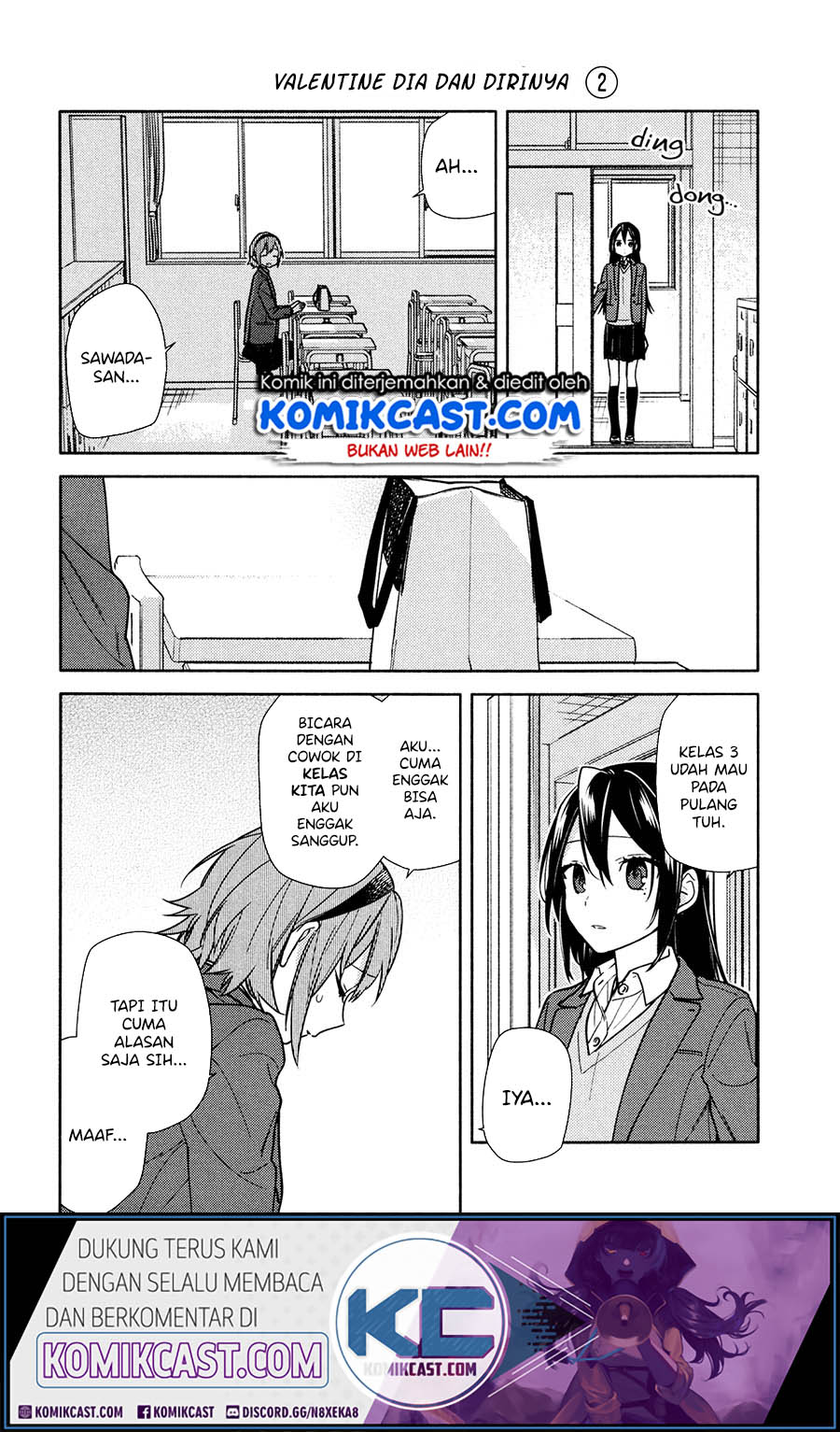 Horimiya Chapter 118.5 Gambar 9