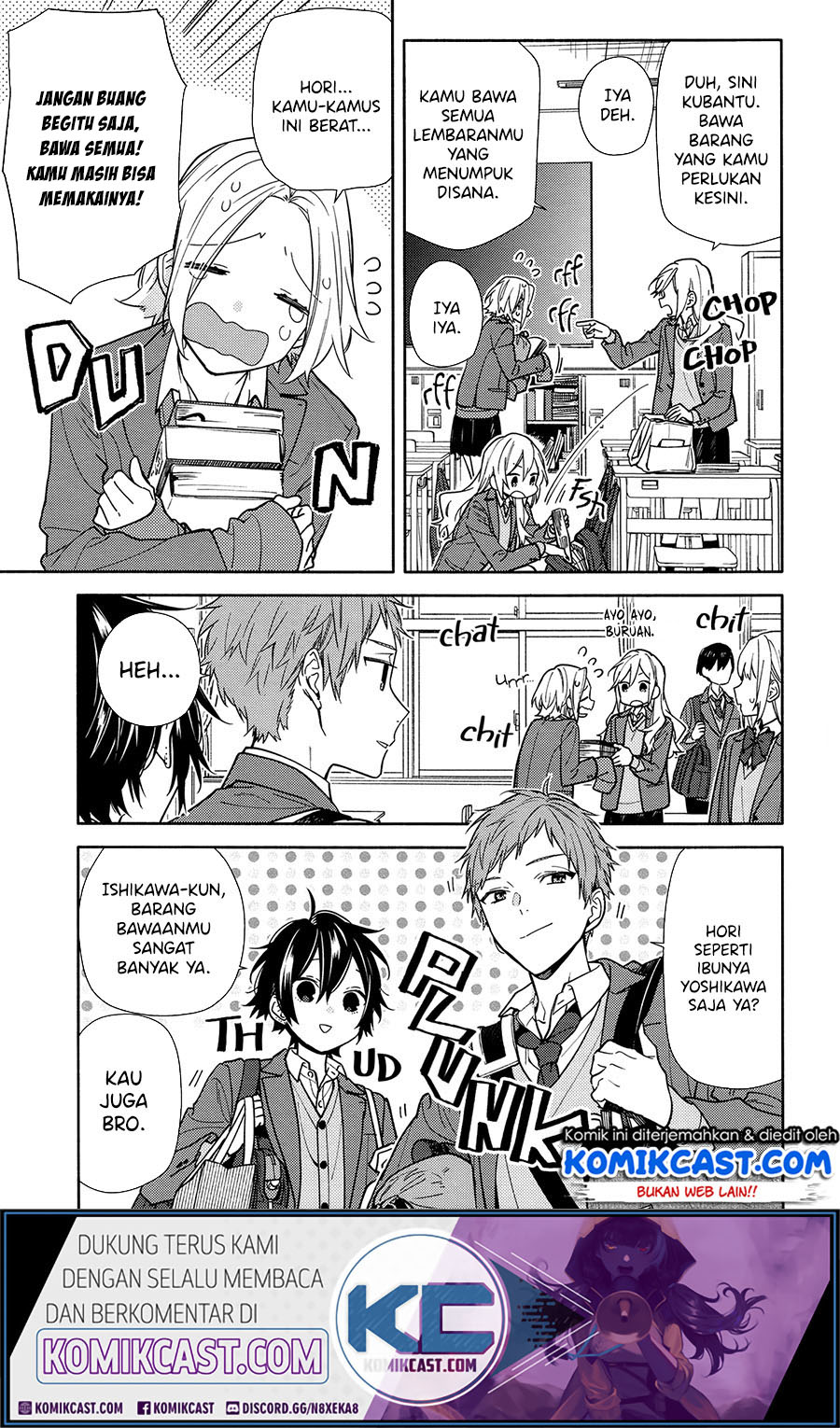 Horimiya Chapter 120 Gambar 5