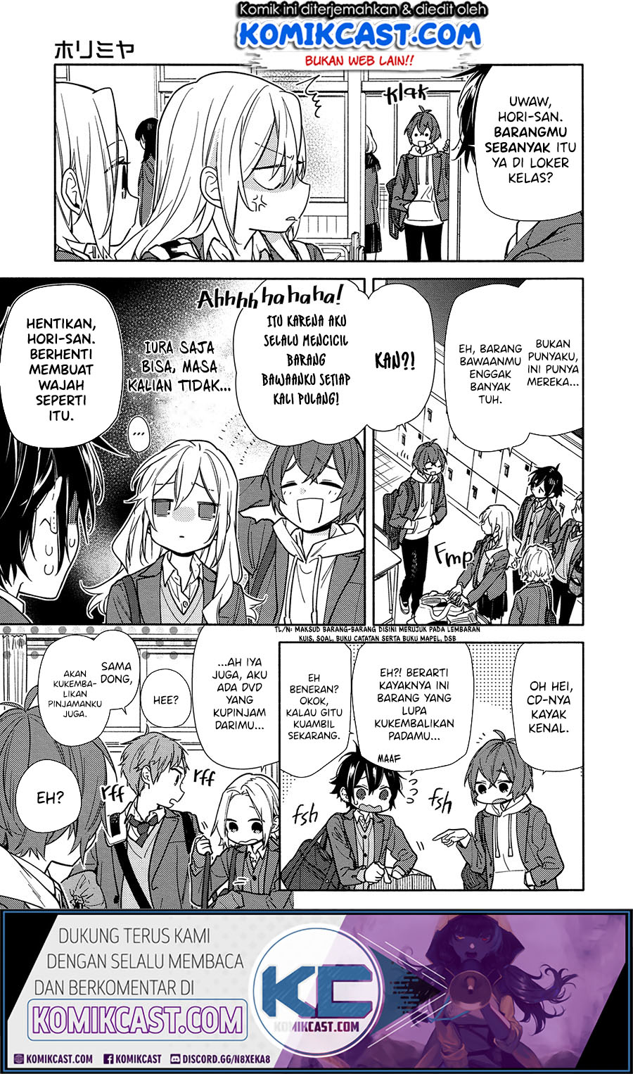 Horimiya Chapter 120 Gambar 7