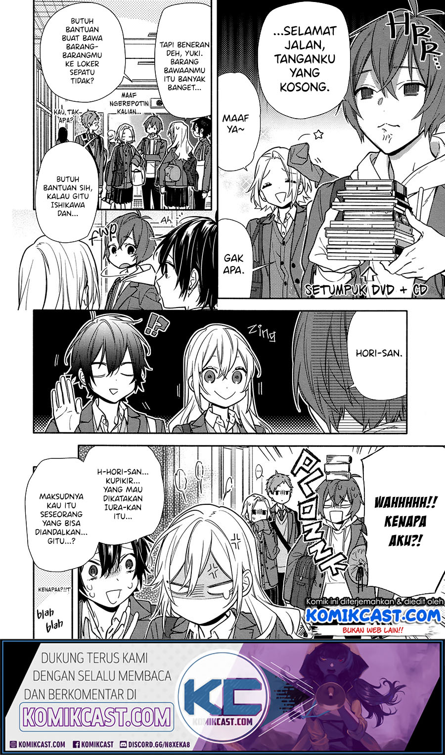 Horimiya Chapter 120 Gambar 8