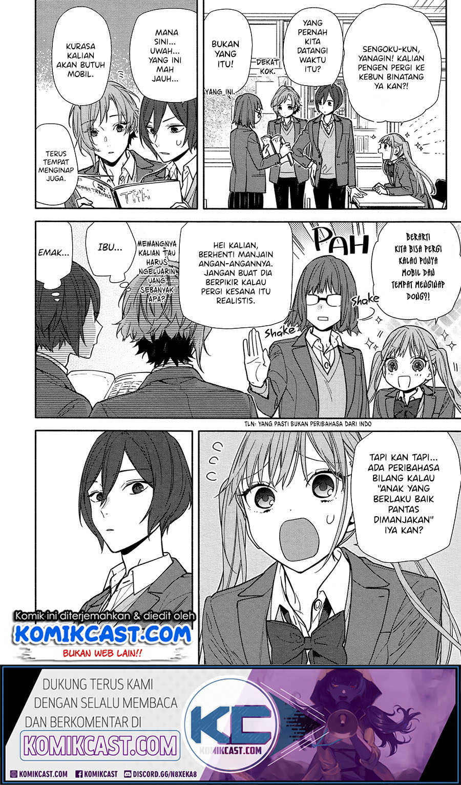 Horimiya Chapter 120 Gambar 10