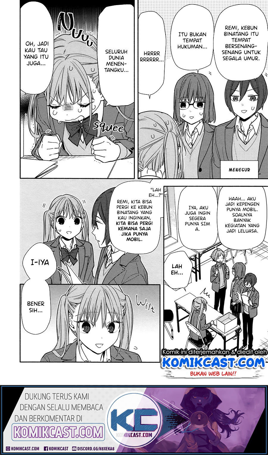 Horimiya Chapter 120 Gambar 12