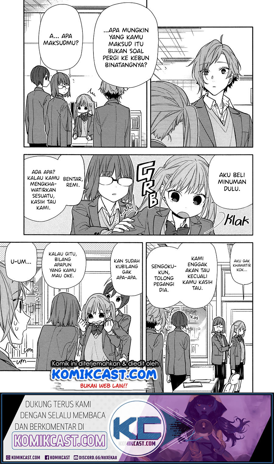 Horimiya Chapter 120 Gambar 13