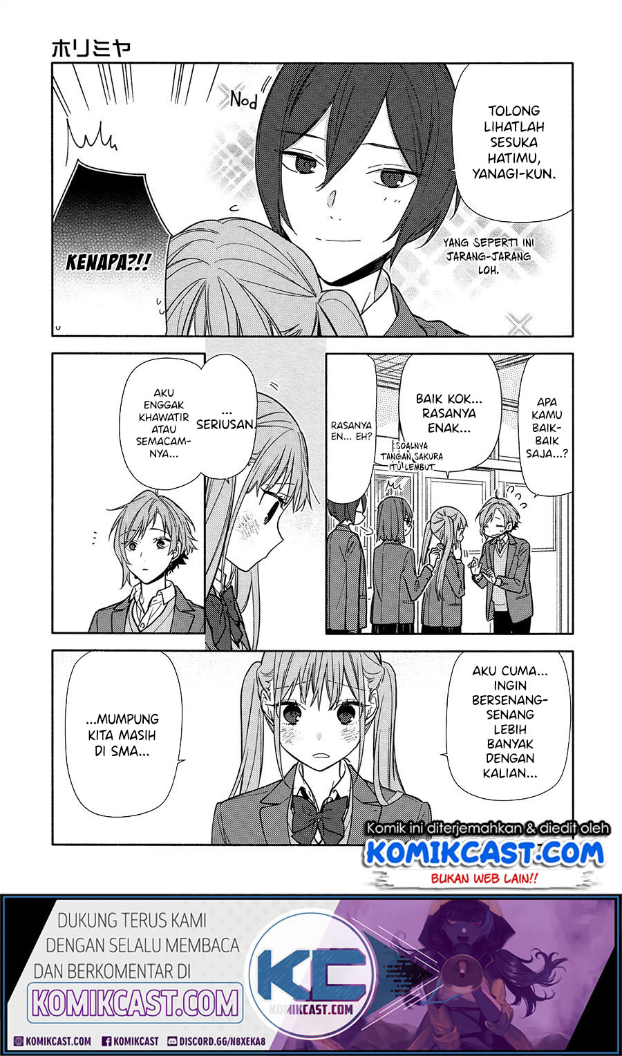 Horimiya Chapter 120 Gambar 15