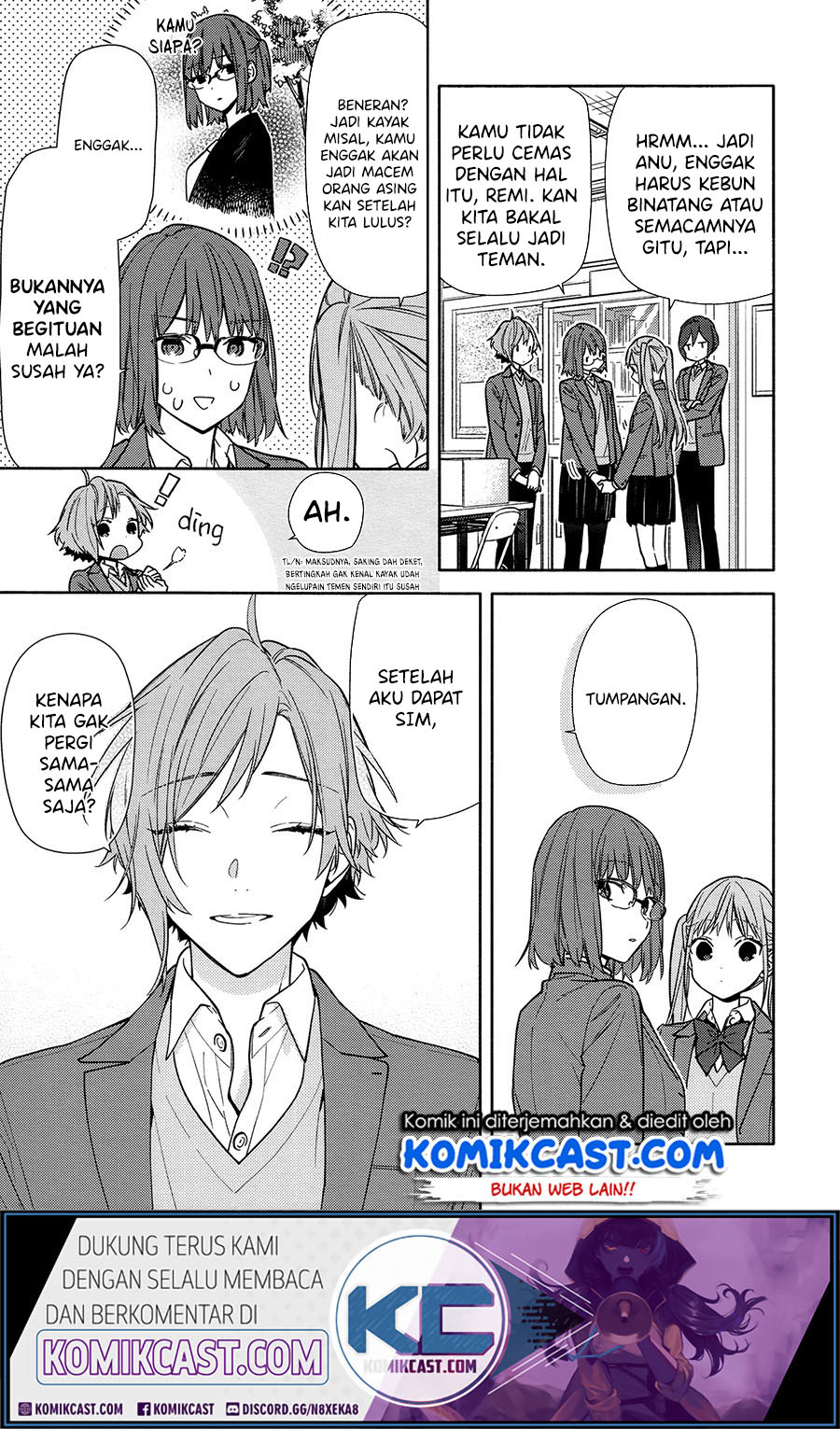 Horimiya Chapter 120 Gambar 17