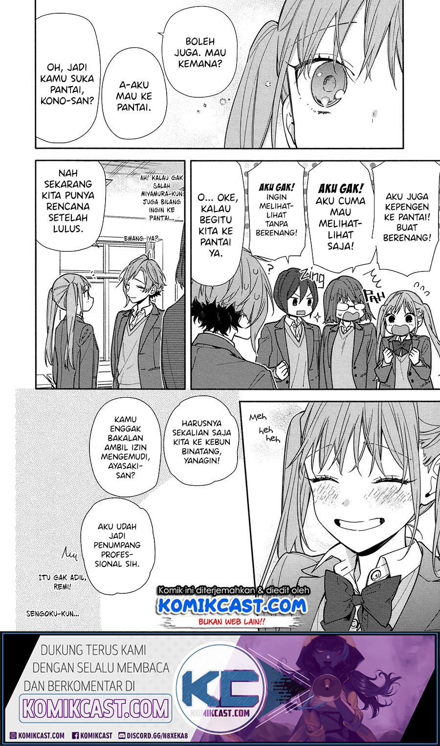 Horimiya Chapter 120 Gambar 18