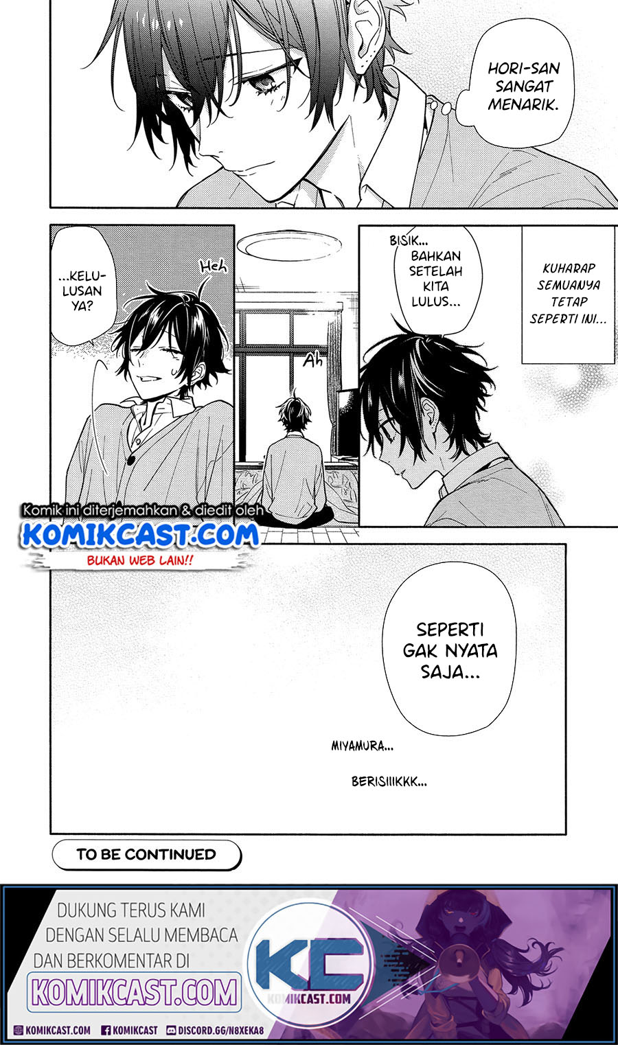 Horimiya Chapter 120 Gambar 22