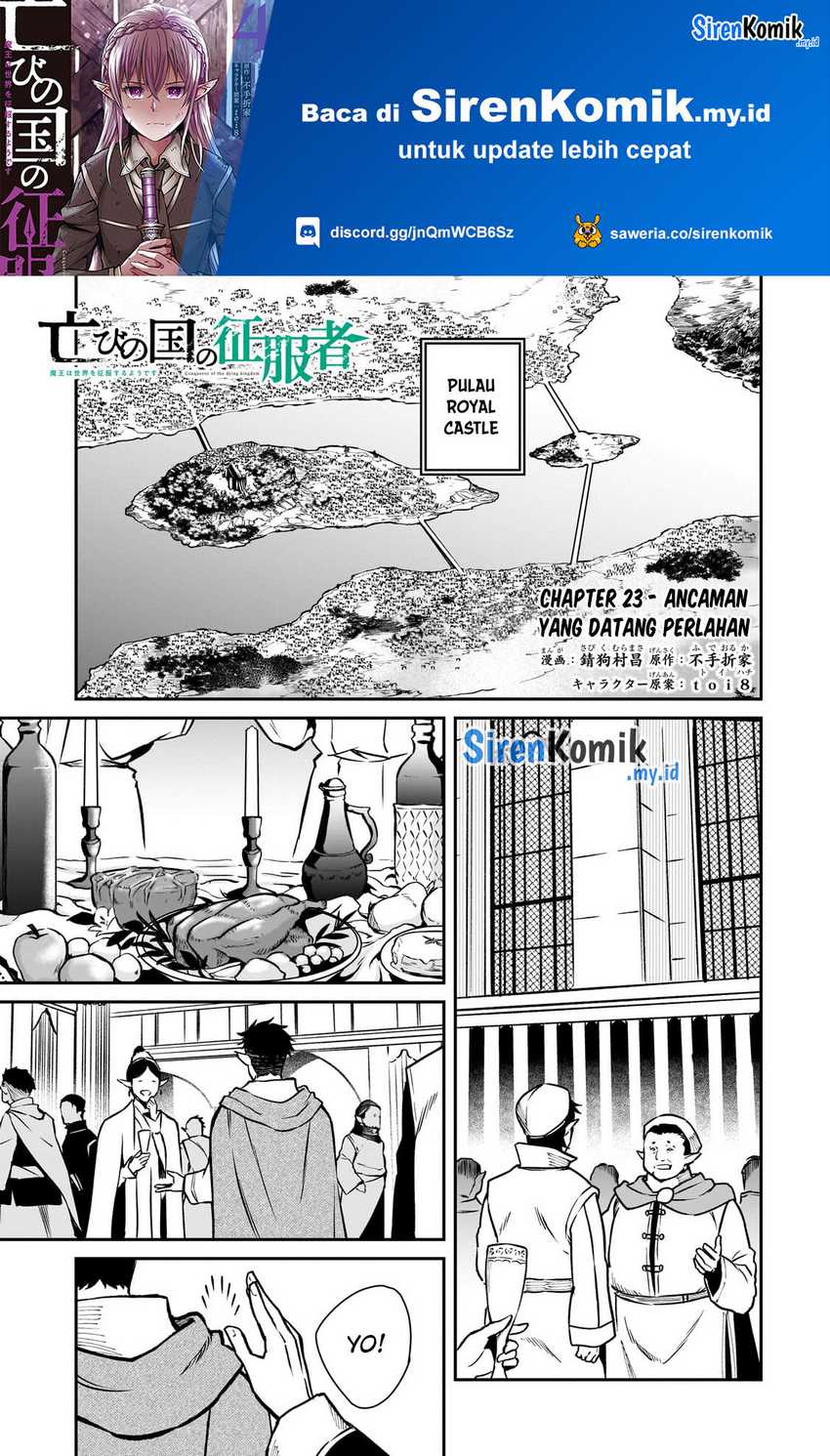 Horobi no Kuni no Seifukusha – Maou wa Sekai wo Seifuku suru you desu Chapter 23 Gambar 2