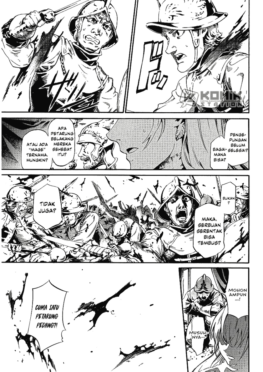 Horyo Eiyuu: Sute koma ni sareta Kendo wa Tekikoku de Nariagaru Chapter 01 Gambar 3