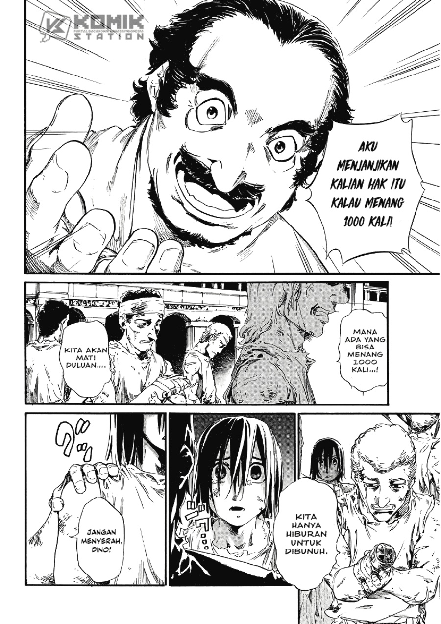 Horyo Eiyuu: Sute koma ni sareta Kendo wa Tekikoku de Nariagaru Chapter 01 Gambar 11