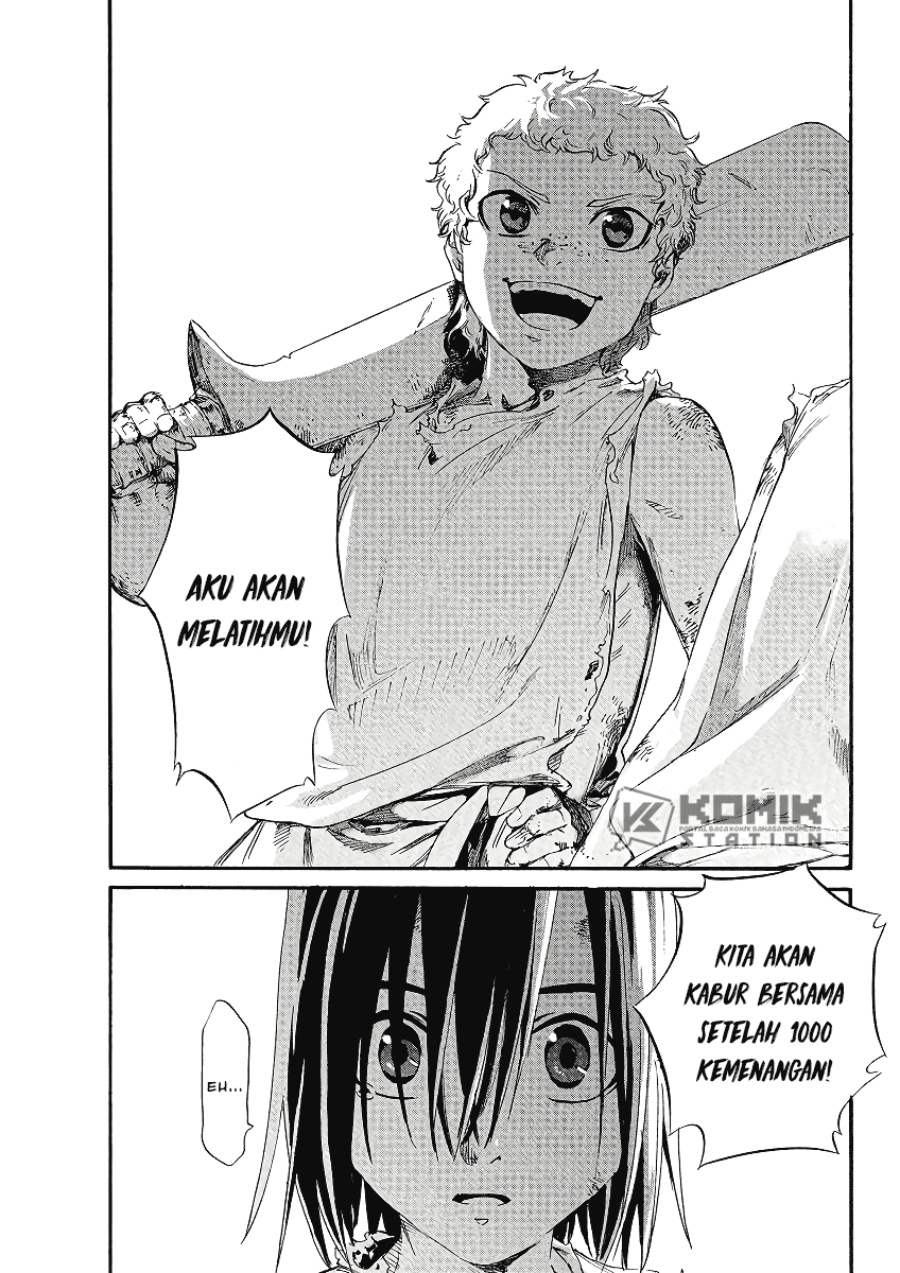 Horyo Eiyuu: Sute koma ni sareta Kendo wa Tekikoku de Nariagaru Chapter 01 Gambar 12