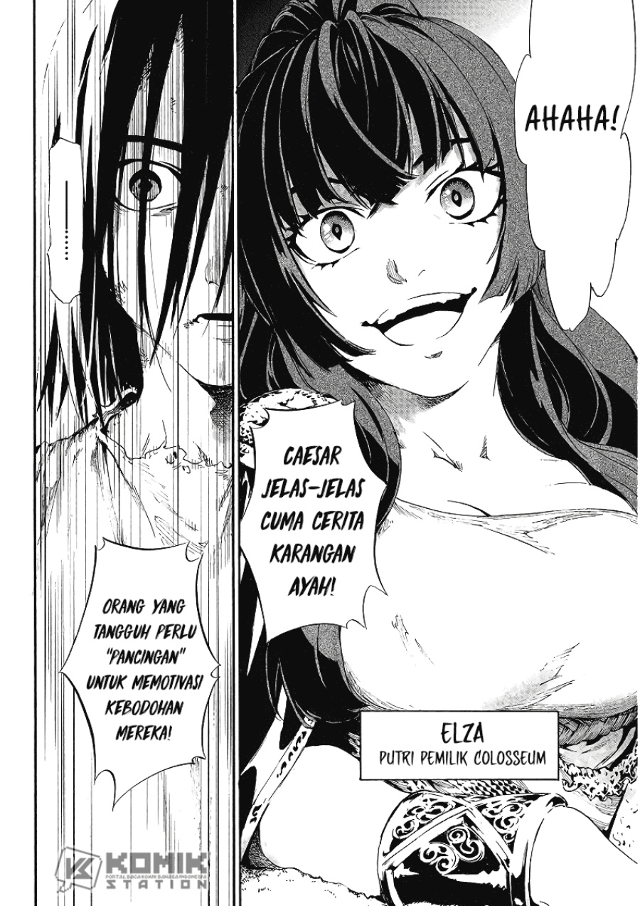 Horyo Eiyuu: Sute koma ni sareta Kendo wa Tekikoku de Nariagaru Chapter 01 Gambar 17