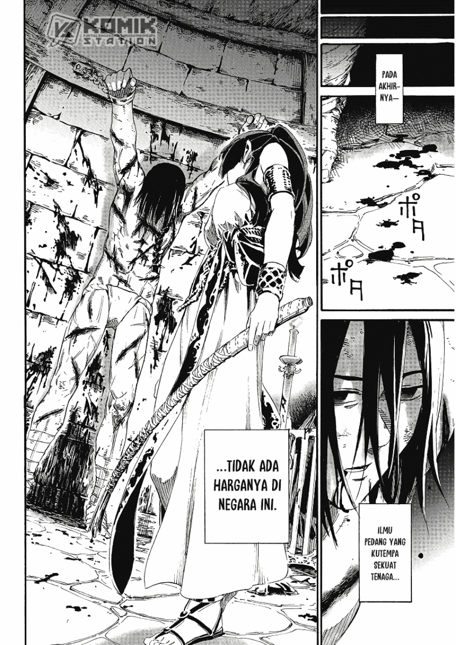 Horyo Eiyuu: Sute koma ni sareta Kendo wa Tekikoku de Nariagaru Chapter 01 Gambar 20