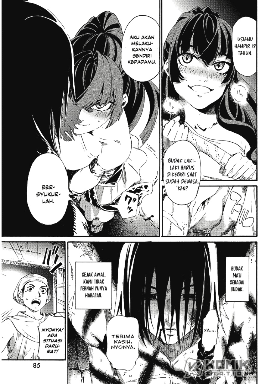 Horyo Eiyuu: Sute koma ni sareta Kendo wa Tekikoku de Nariagaru Chapter 01 Gambar 21