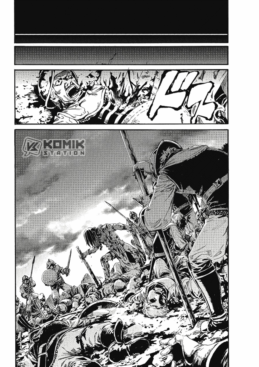 Horyo Eiyuu: Sute koma ni sareta Kendo wa Tekikoku de Nariagaru Chapter 01 Gambar 30