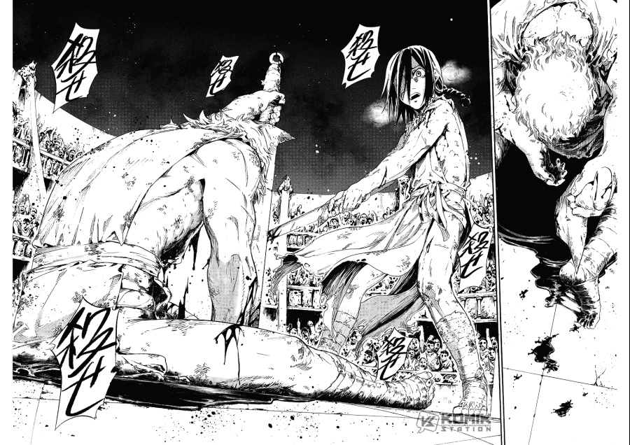 Horyo Eiyuu: Sute koma ni sareta Kendo wa Tekikoku de Nariagaru Chapter 03 Gambar 19