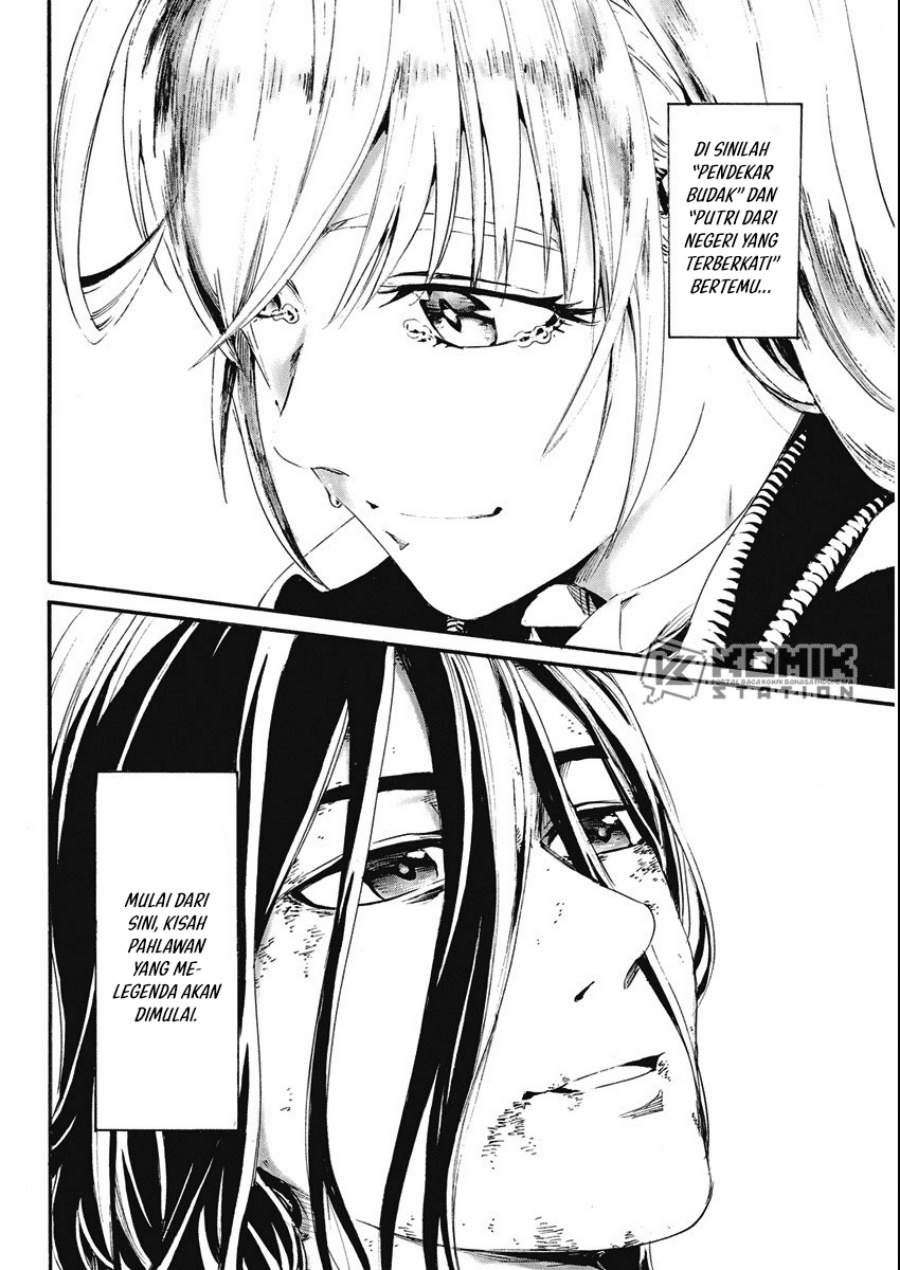 Horyo Eiyuu: Sute koma ni sareta Kendo wa Tekikoku de Nariagaru Chapter 04 Gambar 41