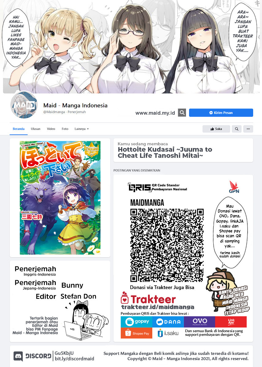 Hottoite Kudasai ~Juuma to Cheat Life Tanoshi Mitai~ Chapter 13 Gambar 2