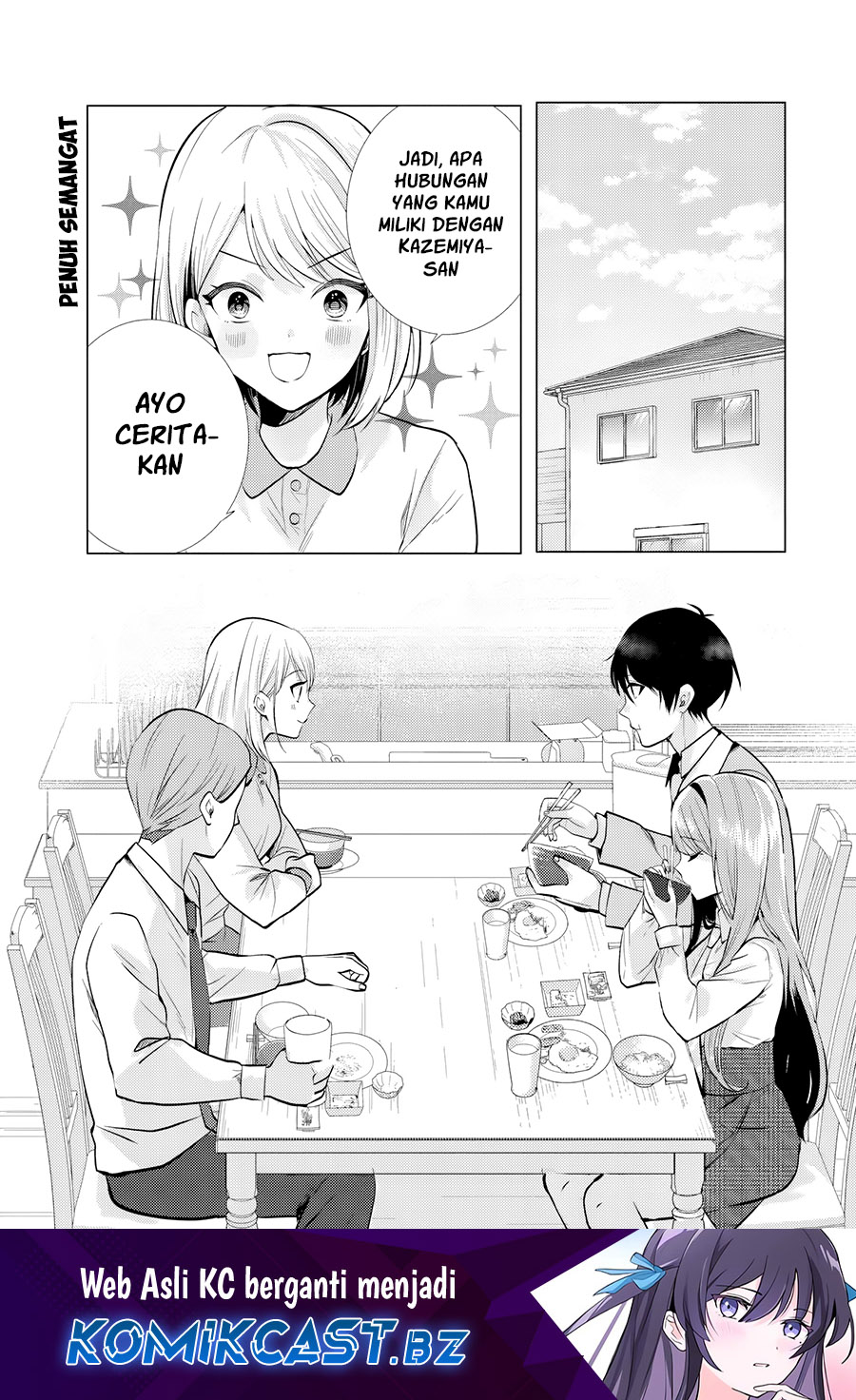 Houkago, Famiresu de, Kurasu no Ano Ko to Chapter 03 Gambar 2