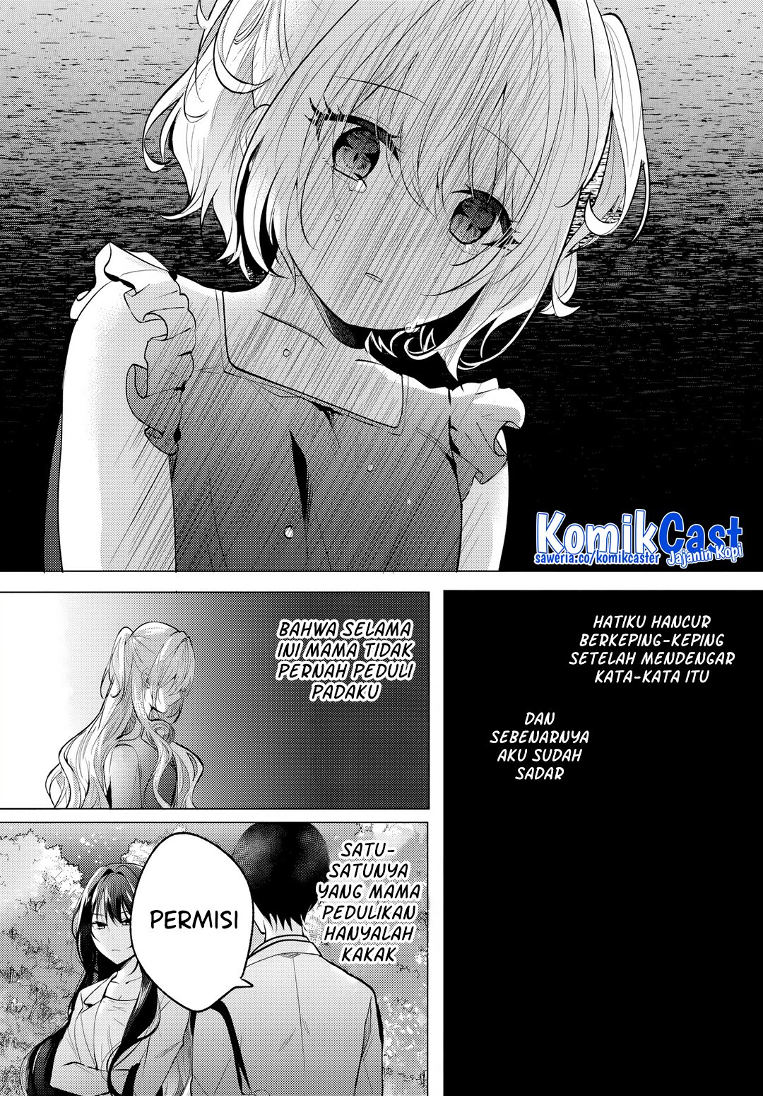 Houkago, Famiresu de, Kurasu no Ano Ko to Chapter 05.1 Gambar 6