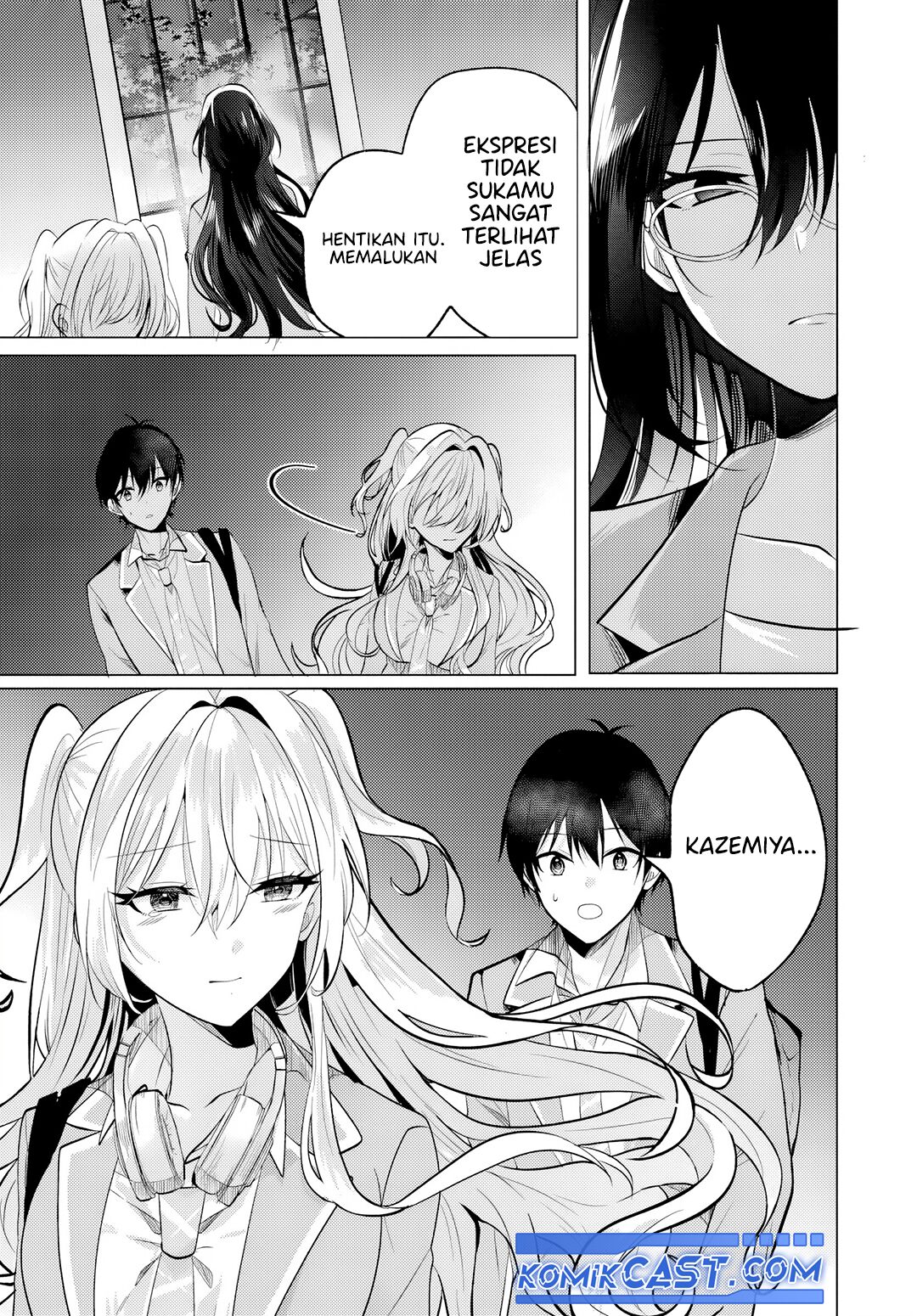 Houkago, Famiresu de, Kurasu no Ano Ko to Chapter 05.1 Gambar 8