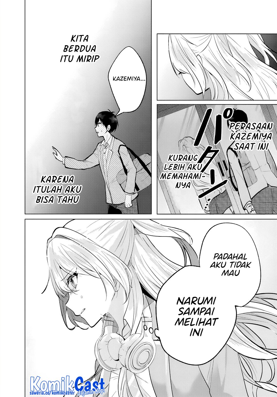 Houkago, Famiresu de, Kurasu no Ano Ko to Chapter 05.1 Gambar 9