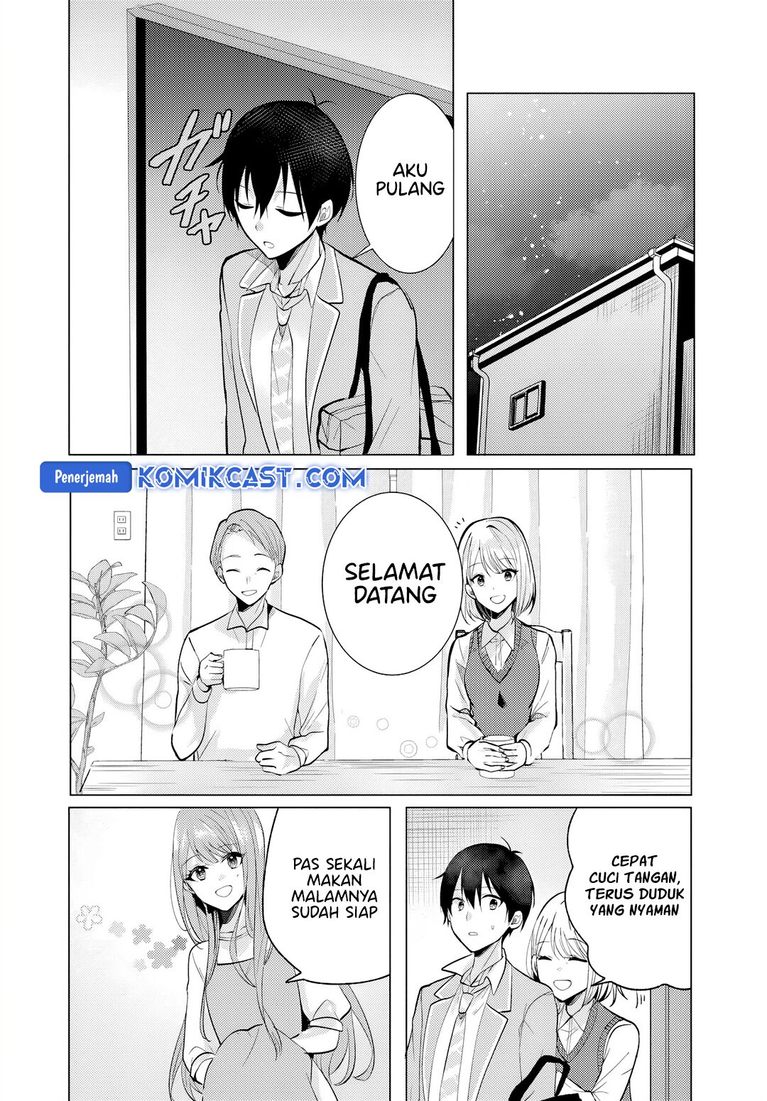 Houkago, Famiresu de, Kurasu no Ano Ko to Chapter 05.1 Gambar 17