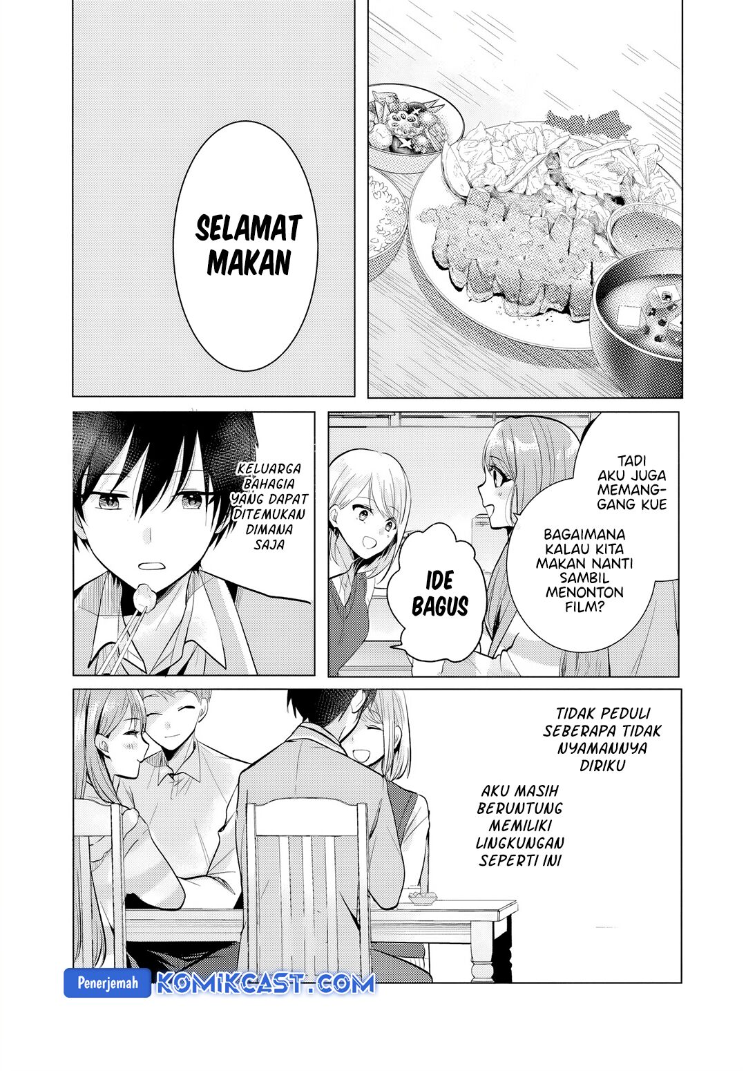 Houkago, Famiresu de, Kurasu no Ano Ko to Chapter 05.1 Gambar 18