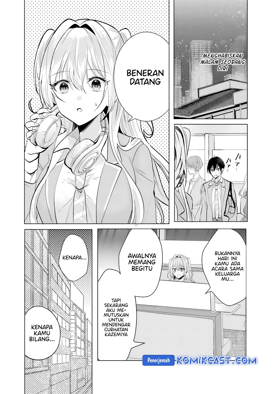 Houkago, Famiresu de, Kurasu no Ano Ko to Chapter 05.2 Gambar 3
