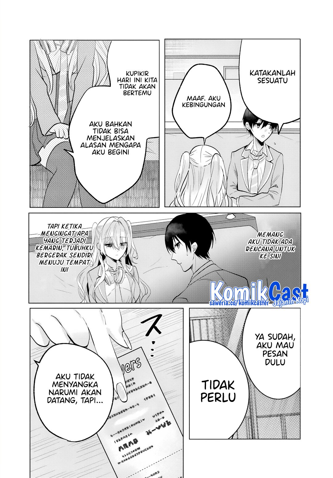 Houkago, Famiresu de, Kurasu no Ano Ko to Chapter 05.2 Gambar 5