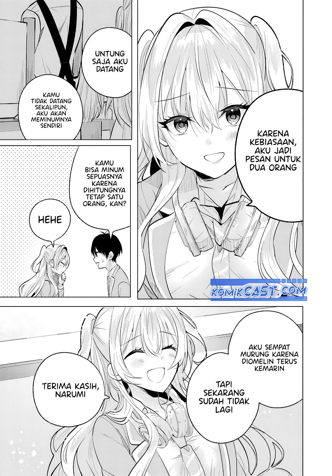 Houkago, Famiresu de, Kurasu no Ano Ko to Chapter 05.2 Gambar 6