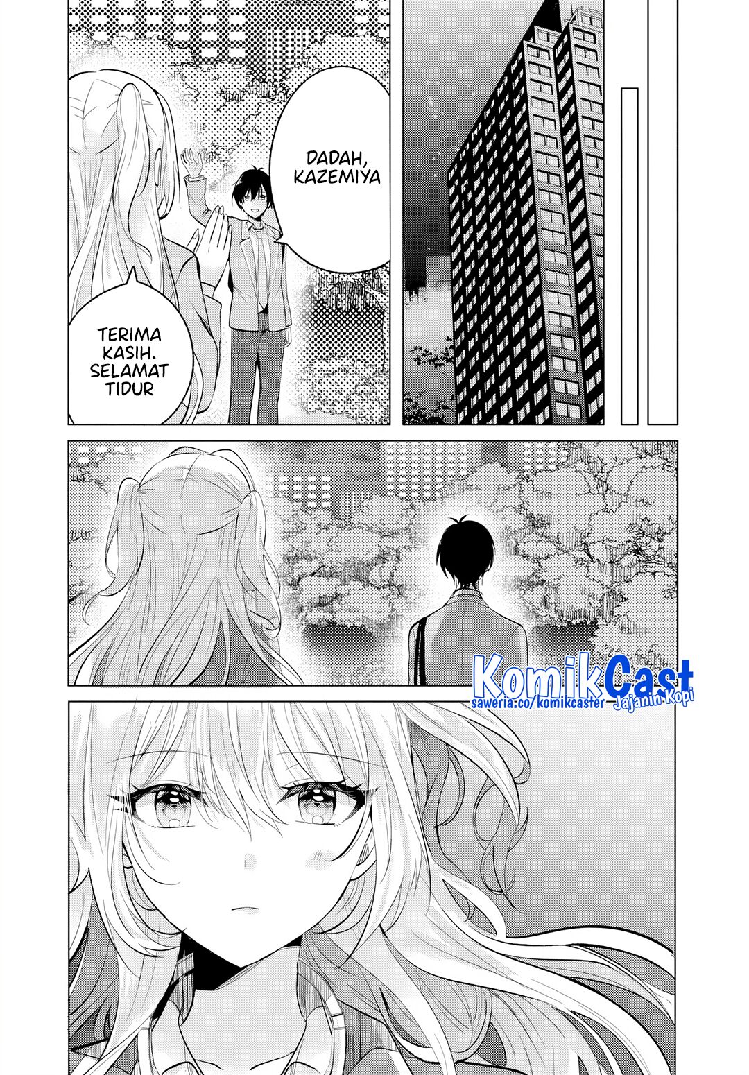 Houkago, Famiresu de, Kurasu no Ano Ko to Chapter 05.2 Gambar 9