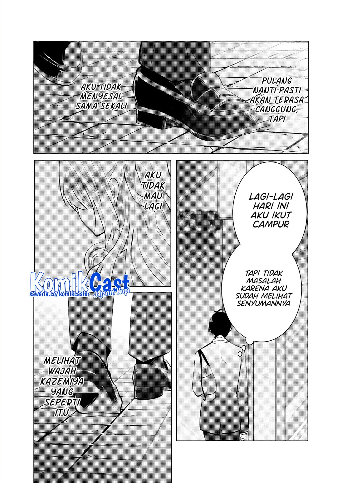 Houkago, Famiresu de, Kurasu no Ano Ko to Chapter 05.2 Gambar 10