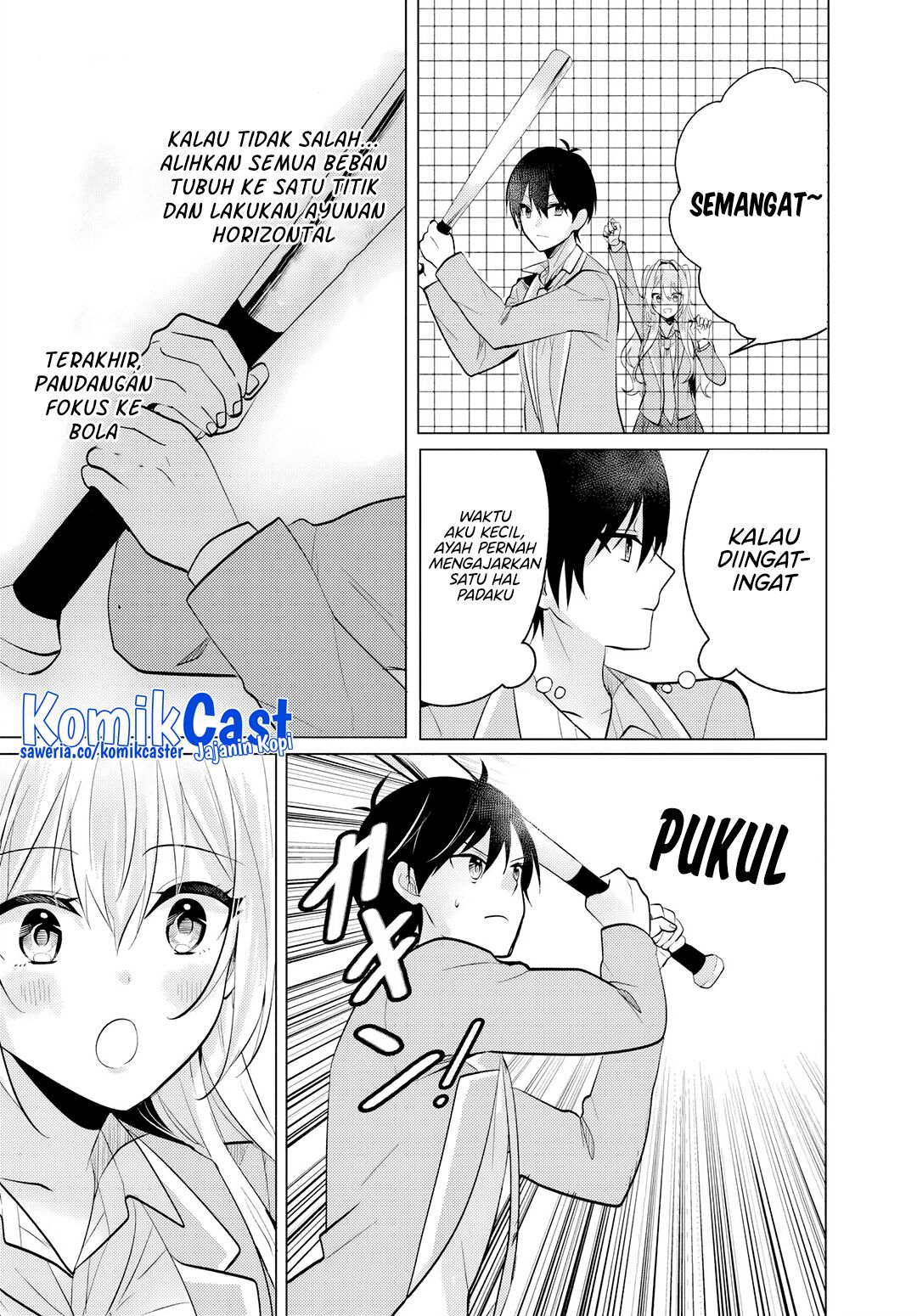 Houkago, Famiresu de, Kurasu no Ano Ko to Chapter 06.2 Gambar 5