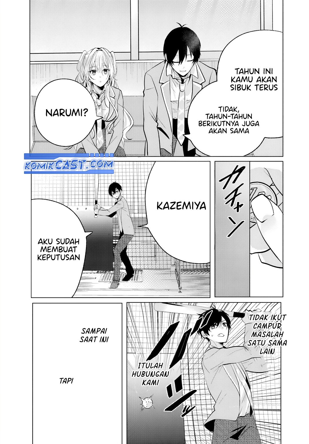 Houkago, Famiresu de, Kurasu no Ano Ko to Chapter 06.2 Gambar 12