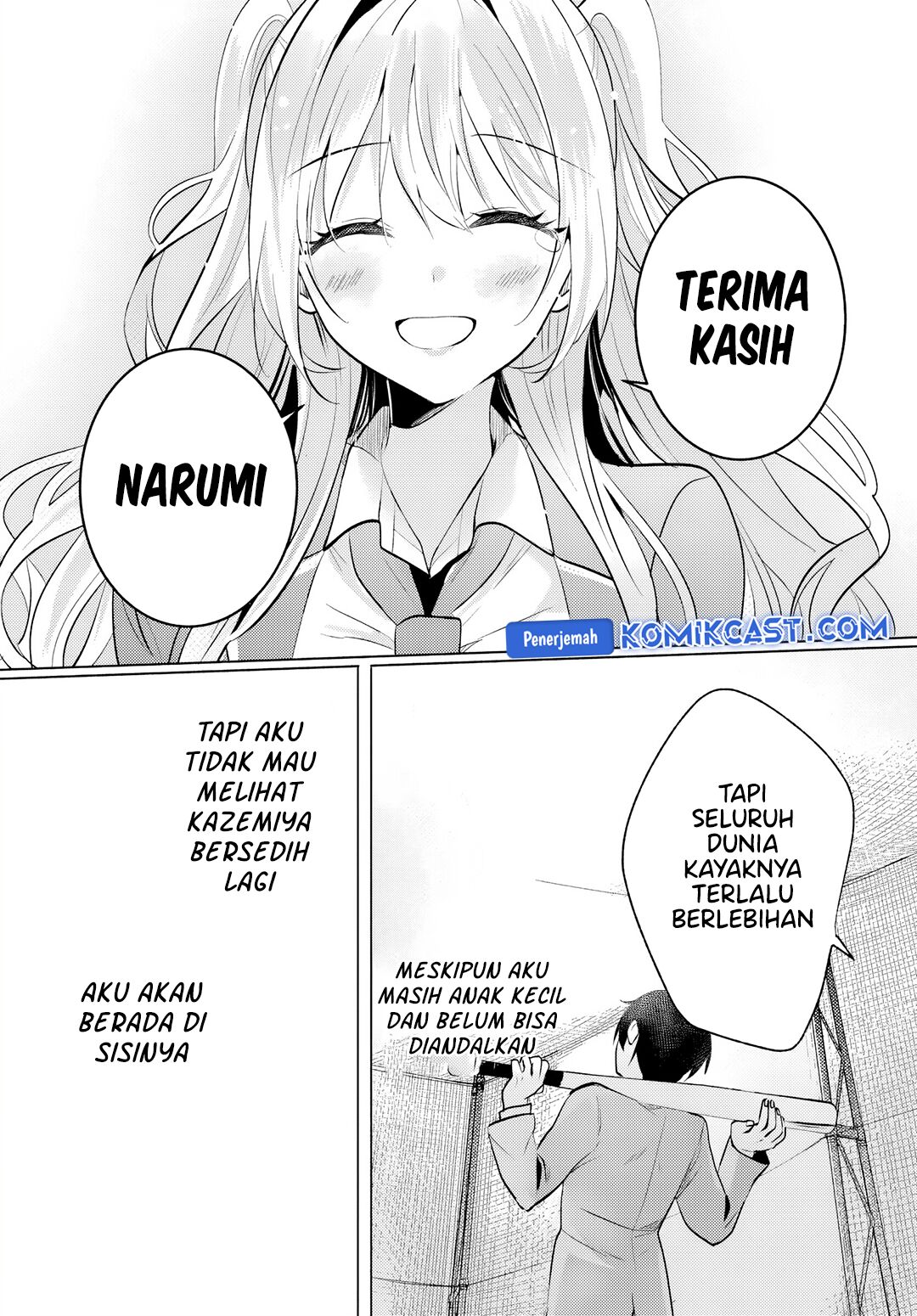 Houkago, Famiresu de, Kurasu no Ano Ko to Chapter 06.2 Gambar 16