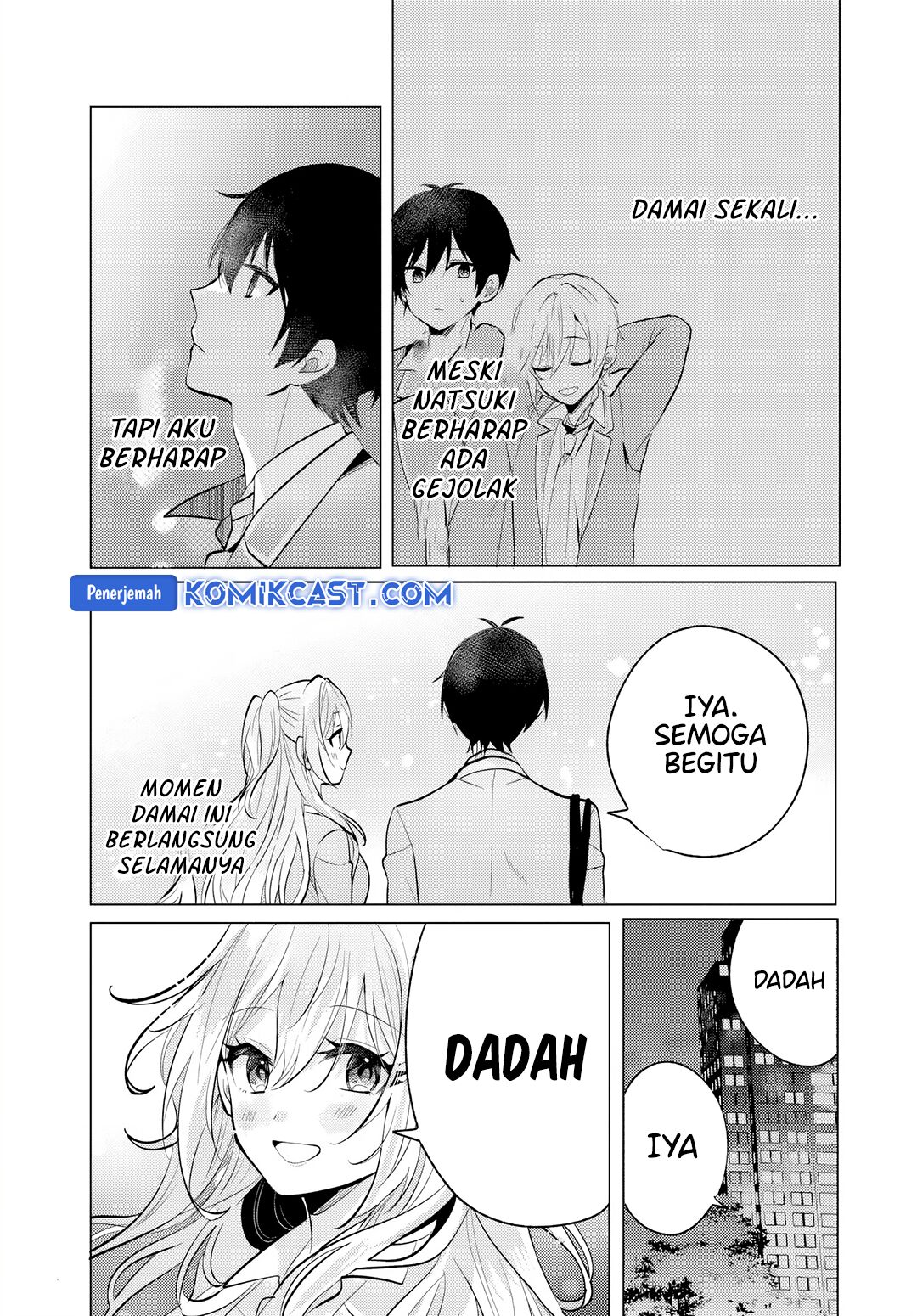 Houkago, Famiresu de, Kurasu no Ano Ko to Chapter 06.2 Gambar 18