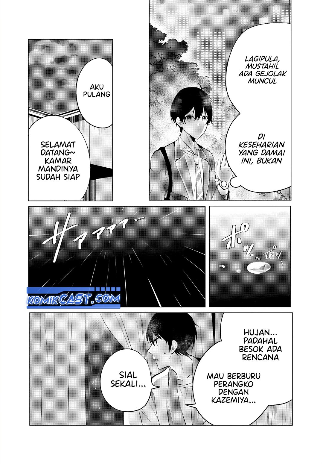 Houkago, Famiresu de, Kurasu no Ano Ko to Chapter 06.2 Gambar 19